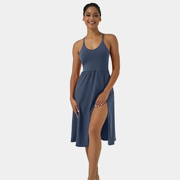 HALARA - NWT Everyday Midi Chill Dress-La Land - Picture 2 of 15